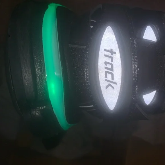 Balenciaga Black Sneakers with Green LED Accent